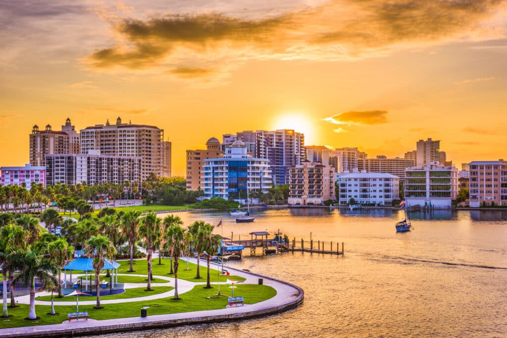 sarasota lawn care downtown picture
